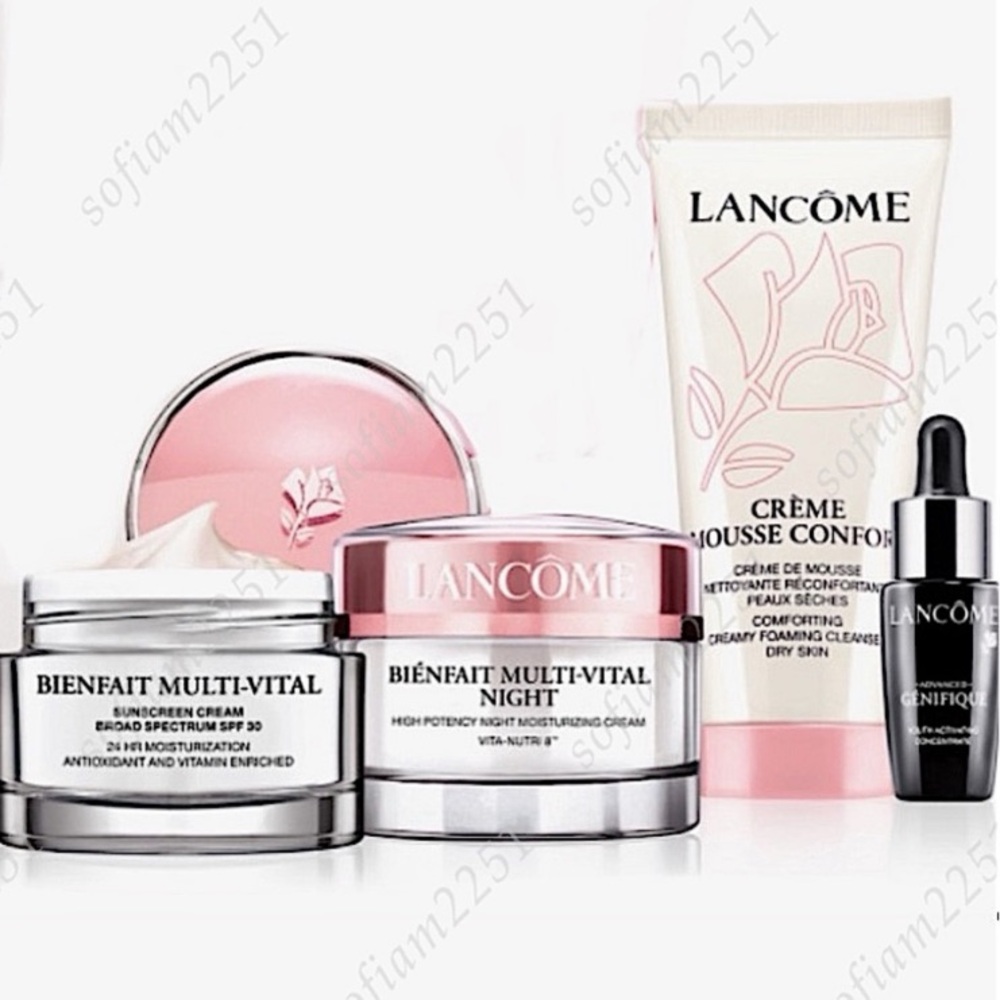 💖NEW!💖Lancôme Bienfait Multi-Vital 7Pc Set NEW! - Picture 14 of 14